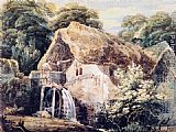 Thomas Girtin Canvas Paintings - An Overshot Mill